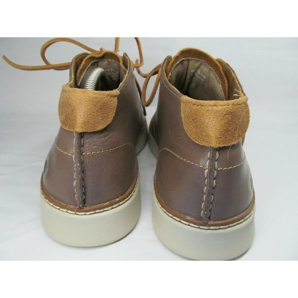 Sperry Top Sider Mens Size 11 M Brown Plain Toe Chukka Lace Up Boots